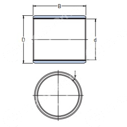 втулка скольжения bnz121615 npt
