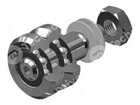 Профилированные направляющие ролики с цапфой 