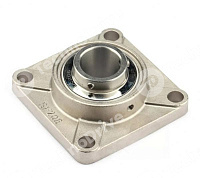 Нержавеющие Фланцевые подшипниковые узлы UCF...BSS