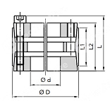 зажимная втулка rck11 340x425 npt