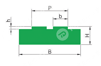 Направляющая PROFILE T2 22 20X88 CHIARAVALLI