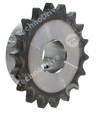 Звездочка со ступицей с калеными зубьями и с готовым отверстием для цепи 16B-1 z=14 Diam. 50 H7 CHIARAVALLI