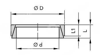 зажимная втулка rck50 42x48 (klnn042) chiaravalli