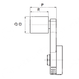 натяжитель ремня cht-tru2 5050 pol chiaravalli