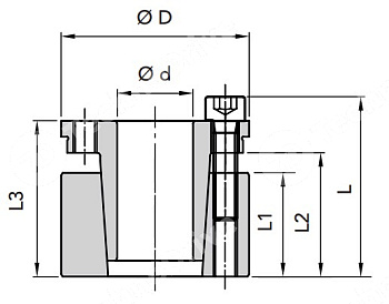 зажимная втулка rck70 75x115 (klda075) chiaravalli