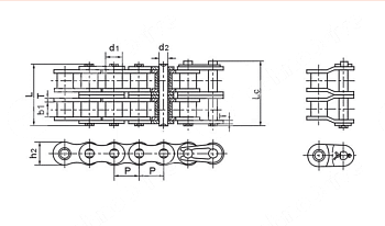 Звено переходное 06B-2F PIZZIRANI