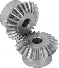 коническая зубчатая шестерня, передат. число: 1:3, m1,5, z=15 chiaravalli