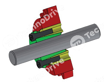 втулка зажимная cal70 40x65 pizzirani