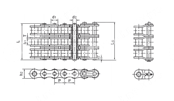 Звено соединительное 06B-3G PIZZIRANI