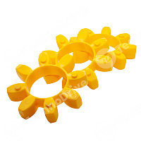 GET 28-38 Зубчатый венец 92 Shore желтый, PU (ROTEX 28) SIT