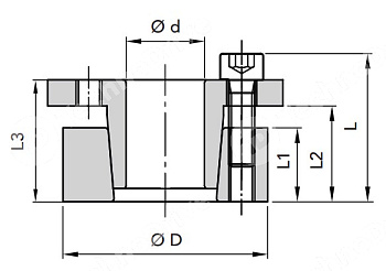 зажимная втулка rck16 28x55 (klab028) chiaravalli