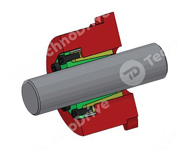 зажимная втулка rck80 8x15 (klcc008) chiaravalli