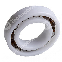 Гибридные однорядные шариковые подшипники POM GLASS 