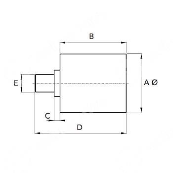 натяжитель ремня cht-ru 3035 pol chiaravalli