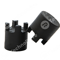 GET 90-100 BL GG Ступица исп. 1a, большая удлин. черн. отв. (ROTEX 90) CHIARAVALLI