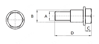 крепежный комплект натяжителя цепи kit tn 25 - m12 assembly kit chiaravalli