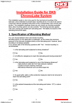 OKS Лубрикаторы оборудование