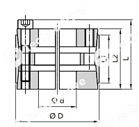 зажимная втулка rck11 95x135 (klee095) npt