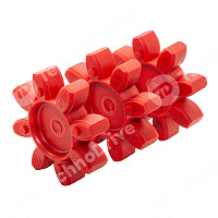 ROTEX 9 GS Зубчатый венец 98 Shore A-GS Красный KTR
