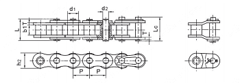Звено соединительное 20B-1G PIZZIRANI