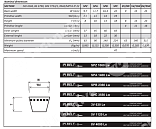ремень клиновой spa 1250lw pizzirani
