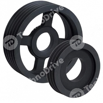 шкив клиновой с готовым диаметром spb 160/3 d=75 h8 chiaravalli