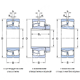 Подшипник BS2 2205 2CS C3 (22205-2RS/C3) NPT