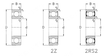 Подшипник 6313-ZZ ISB 